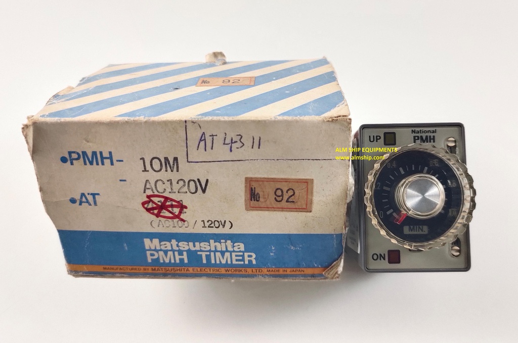 MATSUSHITA PMH-10M-AC120V PMH TIMER | ALM SHIP EQUIPMENTS